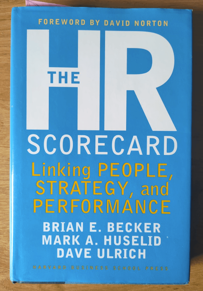 Wskaźniki HR- co warto przeczytać. Polecam The HR scorecard